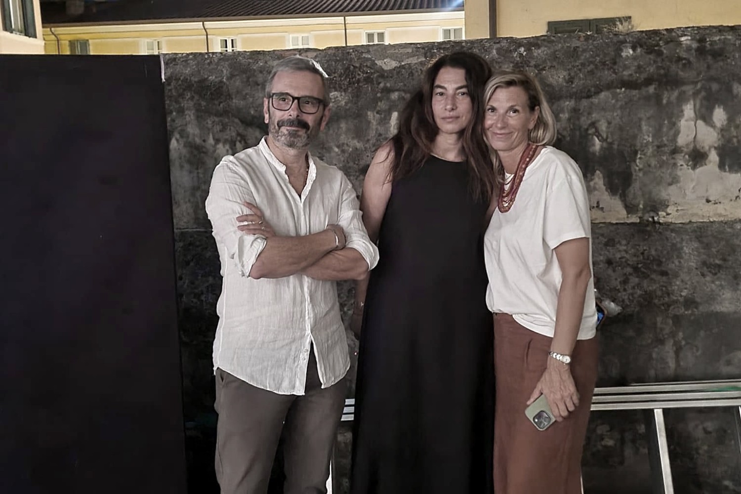 Annalisa Bugliani per l'evento di Nicola Lattanzi e Andrea Pezzi a Pietrasanta Cult