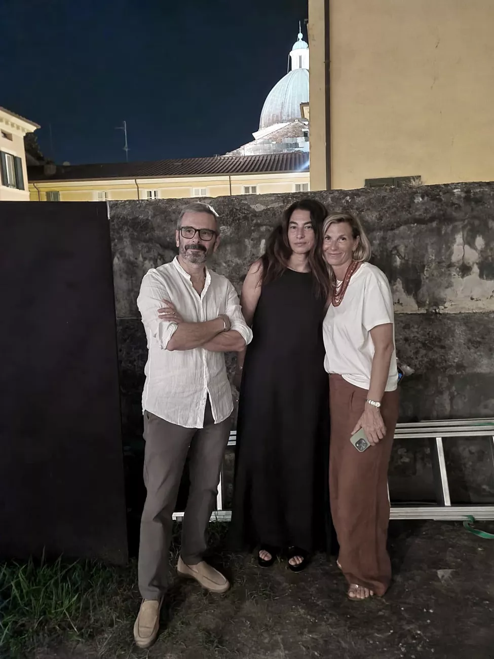 Annalisa Bugliani per l'evento di Nicola Lattanzi e Andrea Pezzi a Pietrasanta Cult