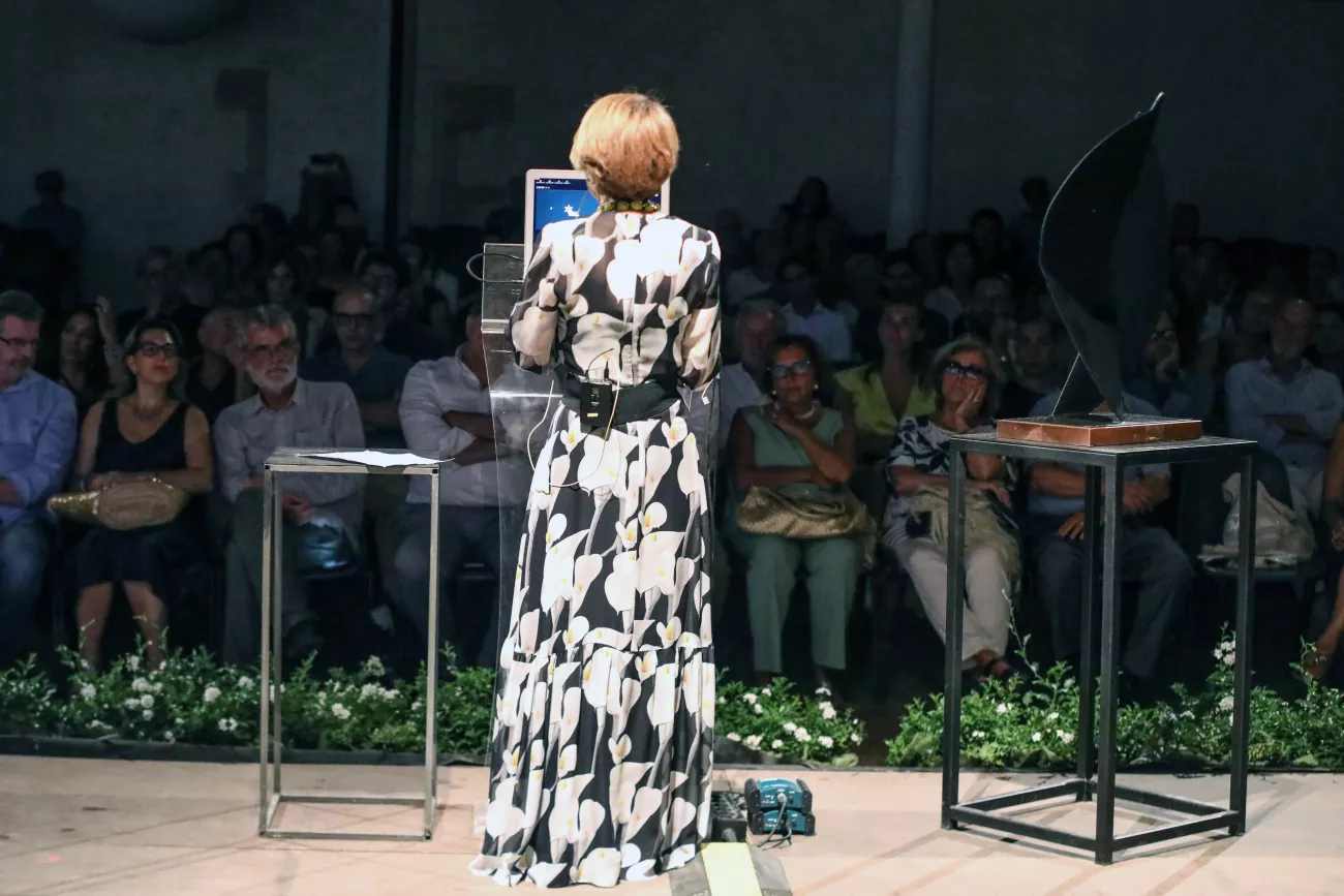 Patrizia Sandretto Re Rebaudengo a Pietrasanta Cult