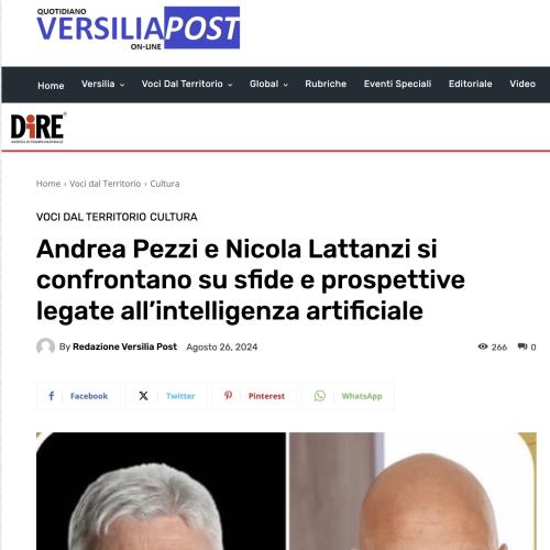 Andrea Pezzi e Nicola Lattanzi